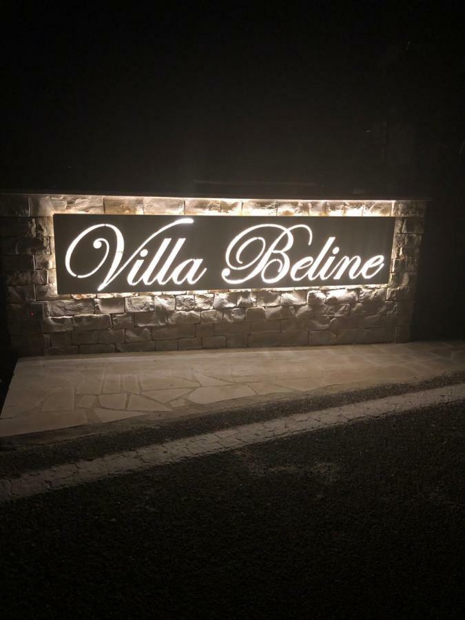 Villa Beline Direct Aan Zee, Verwarmd Zwembad En Sauna トゥリバニ・クルシサ エクステリア 写真
